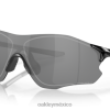 ruta evzero (ajuste de puente bajo) 8882X887 Oakley gafas lentes prizm negras, montura negra pulida